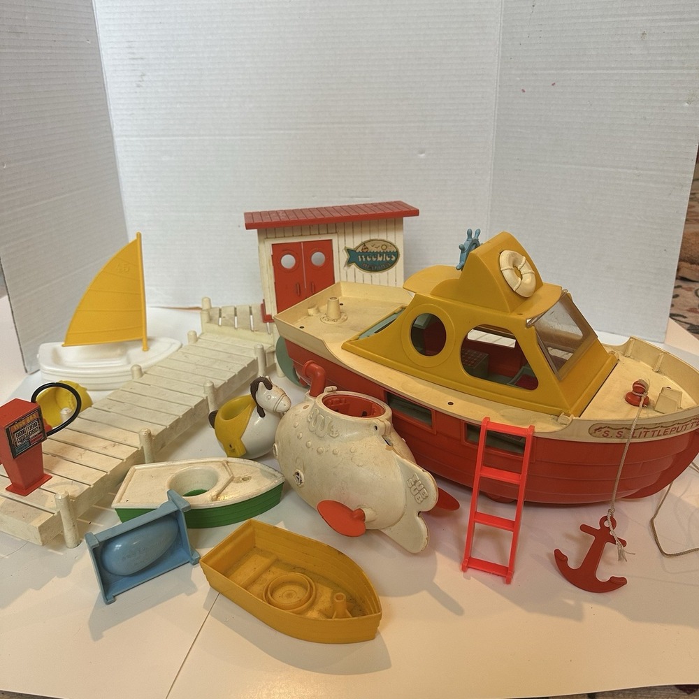 Vintage 1973 Hasbro Romper Room Weebles Marina #594‎ - With  Extras
